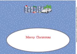 Christmas Porsche Bradley Large Dl Insert