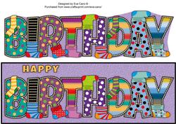 Socks Birthday Large Dl