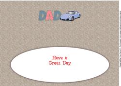 Porsche Dad Large Dl Insert