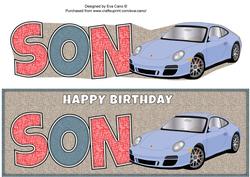 Porsche Son Large Dl