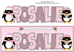 Christmas Penguins Rosalie Large Dl