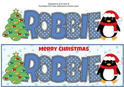 Eddie the Penguin Robbie Large Dl