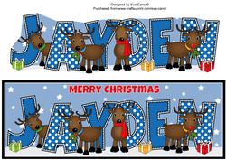 Rudolf and Friends Jayden Large Dl