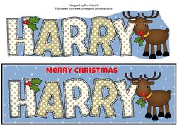 Rudolf the Red Nose Reindeer Harry Large Dl