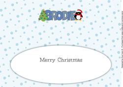 Eddie the Penguin Brodie Large Dl Insert