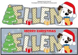 Patch with Christmas Tree Ellen Large Dl