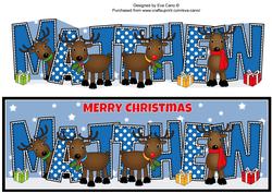 Rudolf and Friends Matthew Large Dl
