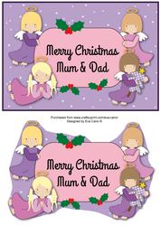 Little Christmas Angels for Mum & Dad