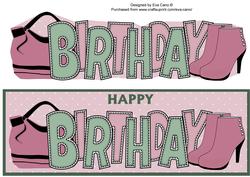 Bag & Shoes Birthday 4 Large Dl