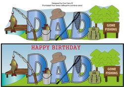 Fishing Dad Large Dl