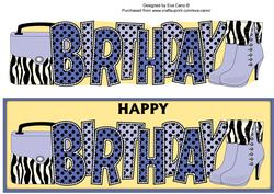 Bag & Shoes Birthday 5 Large Dl