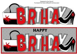 Bag & Shoes Birthday 6 Large Dl