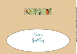English Garden Nannie Large Dl Insert