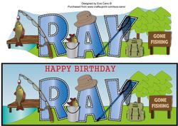 Fishing Ray Large Dl