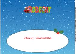Christmas Owls Robert Large Dl Insert