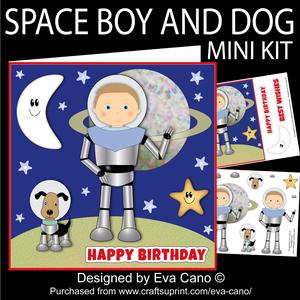 Space Boy and Dog Mini Kit