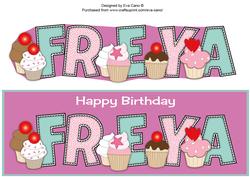 Cupcakes Freya Large Dl