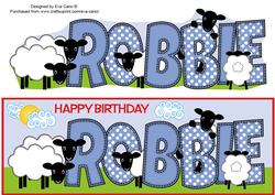 Sheep Robbie Large Dl
