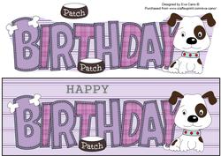 Patch the Dog Birthday Large Dl 2