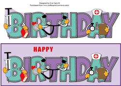 Medical Birthday Large Dl