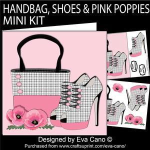 Handbag, Shoes & Pink Poppies Mini Kit