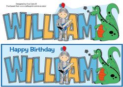 Little Knight William Large Dl