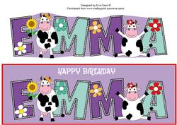 Mad Cows Emma Large Dl