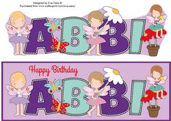 Little Fairies Abbi Large Dl