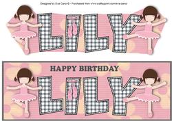 Ballerinas Lily Large Dl