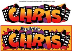 Urban Art Chris Large Dl