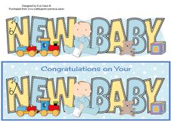 Cute Baby Boy with Baby Bottle New Baby Large Dl