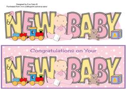 Cute Baby Girl with Baby Bottle New Baby Large Dl