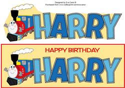 Terry the Train Harry Large Dl