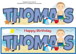 Beach Boy Thomas Large Dl