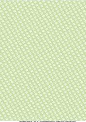 Paw Prints Background Green 2