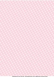 Paw Prints Background Pink