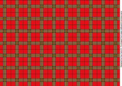 Red Tartan Background