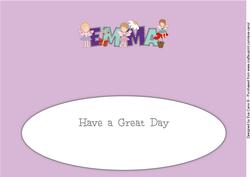 Little Fairies Emma Large Dl Insert
