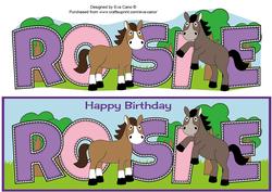 Horses Rosie Large Dl
