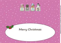 Purrfect Xmas Large Dl Insert
