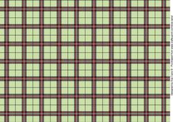 Pale Green Tartan Background