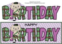Highland Fling Max the Cat Birthday Large Dl 2