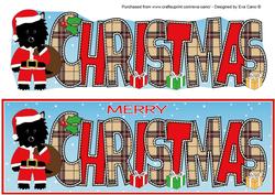 Santa Jazz the Dog Christmas Large Dl 2
