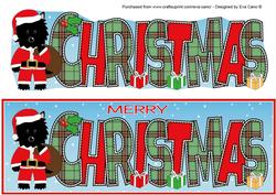 Santa Jazz the Dog Christmas Large Dl 3