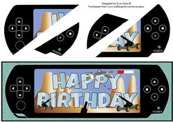 Videogame Happy Birthday Large Dl