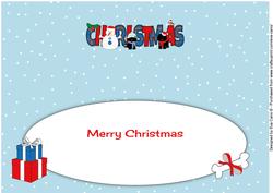 Jazz Dogs & Snowman Christmas Large Dl 3 Insert
