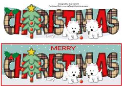 Playful Jazz Dogs Christmas Large Dl