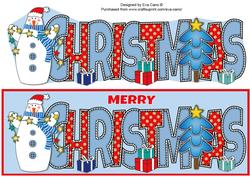 Snowman with Lights Christmas Large Dl