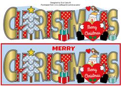 Snowman with Heart Christmas Large Dl