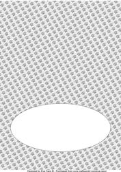 Paw Prints Insert (a5 Landscape) Grey